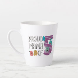 Proud Mama von fünf Milchtasse