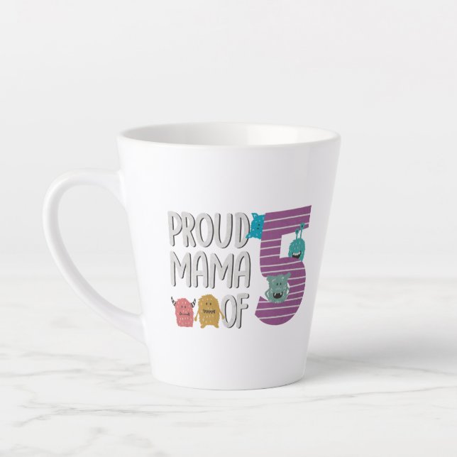Proud Mama von fünf Milchtasse (Links)