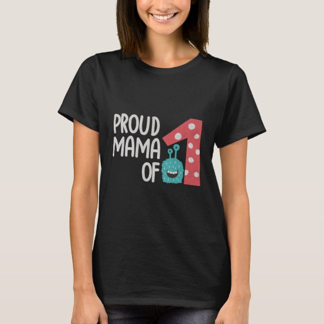 Proud Mama von One T-Shirt (Vorderseite)