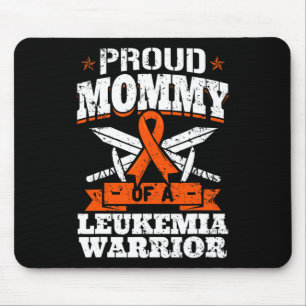 Proud Mami of a Leukämie Warrior Mama Awareness Bl Mousepad