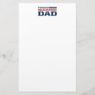 Proud Marine Vater Briefpapier
