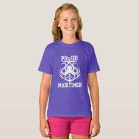 Proud Maritimer Anker Oktopus Leuchtturm Route T-
