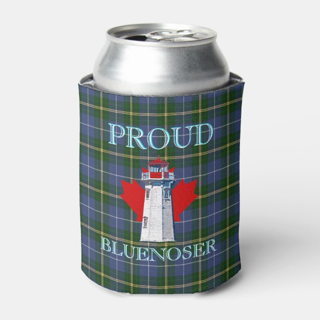 Proud Maritimer BLUENOSER Kanada Bier cooler Dosenkühler (Kanne Vorderseite)