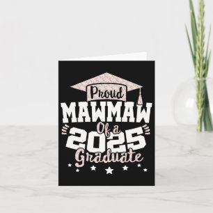Proud Mawmaw eines 2025-Absolventen Cl 25 Senior G Karte