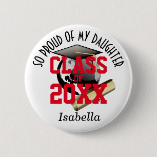 Proud meines Absolventen Button