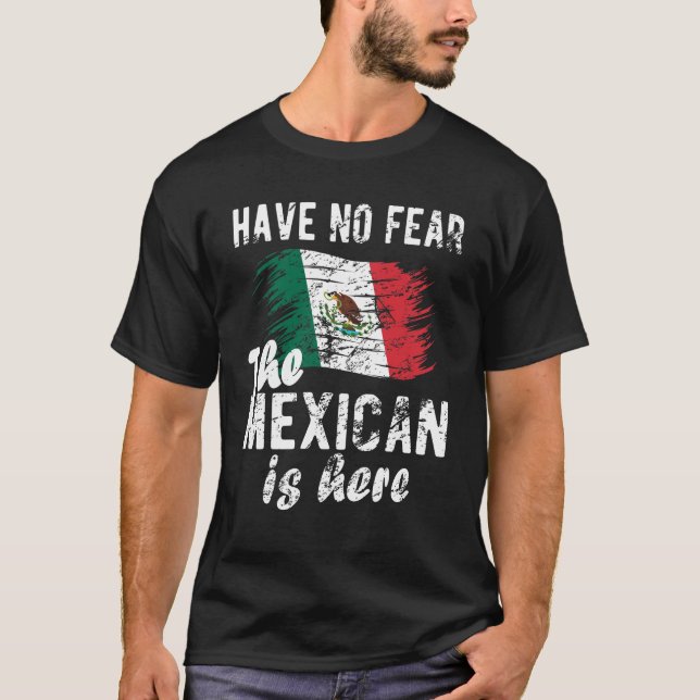 Proud mexikanische Heritage Mexico Roots mexikanis T-Shirt (Vorderseite)