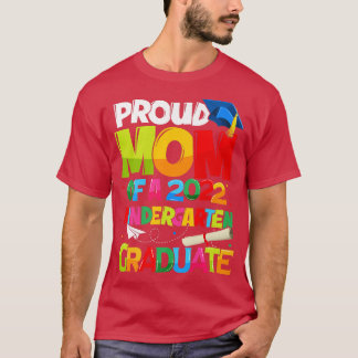 Proud Mom Of 2022 Kindergarten Mother's Day Gradua T-Shirt