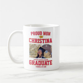 Proud mom parent of student of class of 2025 kaffeetasse