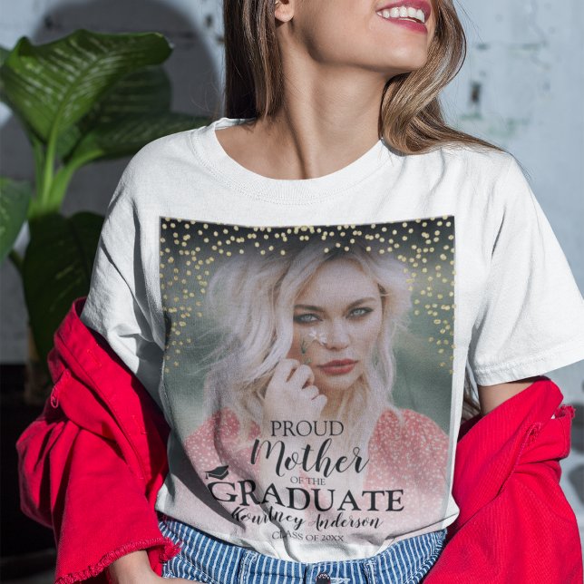 Proud Mother Graduate | FOTO T-Shirt (Von Creator hochgeladen)