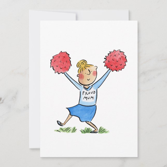 Proud Mum Einladung (Vorderseite)