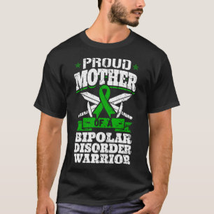Proud Mutter einer bipolaren Störung Kriegerin Awa T-Shirt