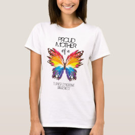 Proud-Mutter-Schmetterling-Turner-Syndrom T-Shirt