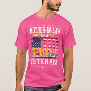 Proud Mutter vor dem Gesetz Vietnamkrieg Veteran M T-Shirt