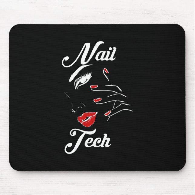 Proud Nail Tech Mousepad (Vorne)