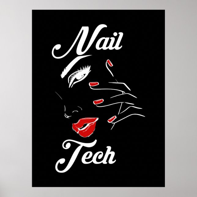 Proud Nail Tech Poster (Vorne)