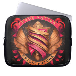 Proud Nation Bright Future Electronics Bag Laptopschutzhülle