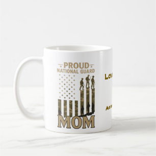 Proud National Guard Mama - Patriotic Military Kaffeetasse