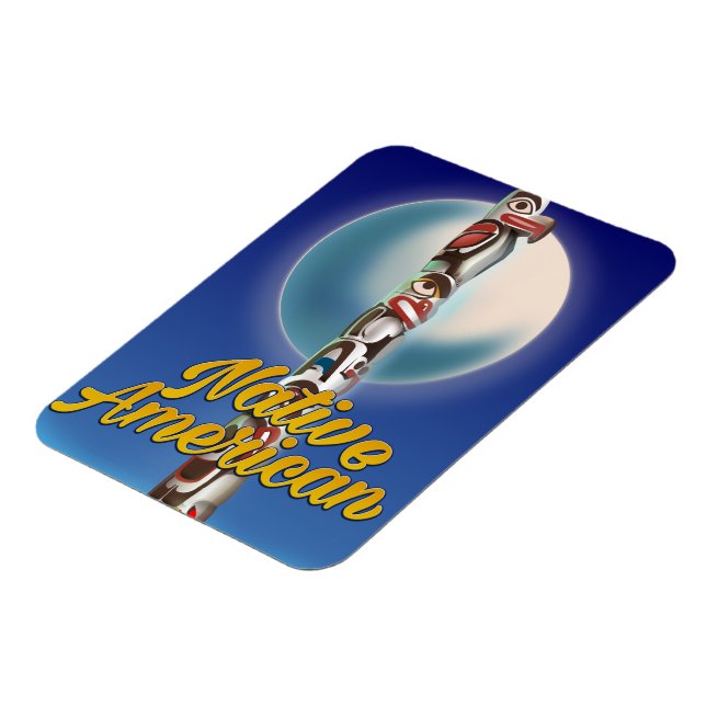 Proud Native American Magnet (Linke Seite)