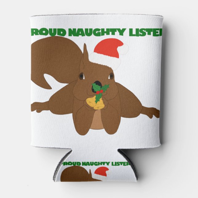 Proud Naughty Lister Dosenkühler (Vorderseite)