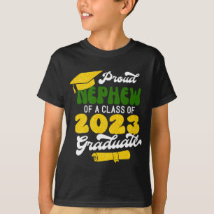 Proud NEPHEW einer Klasse von 2023 Graduate Retro T-Shirt