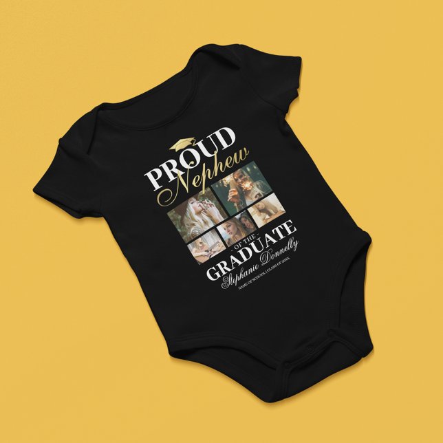 Proud Nephew vom Graduate Baby Bodysuit Baby Strampler (Von Creator hochgeladen)