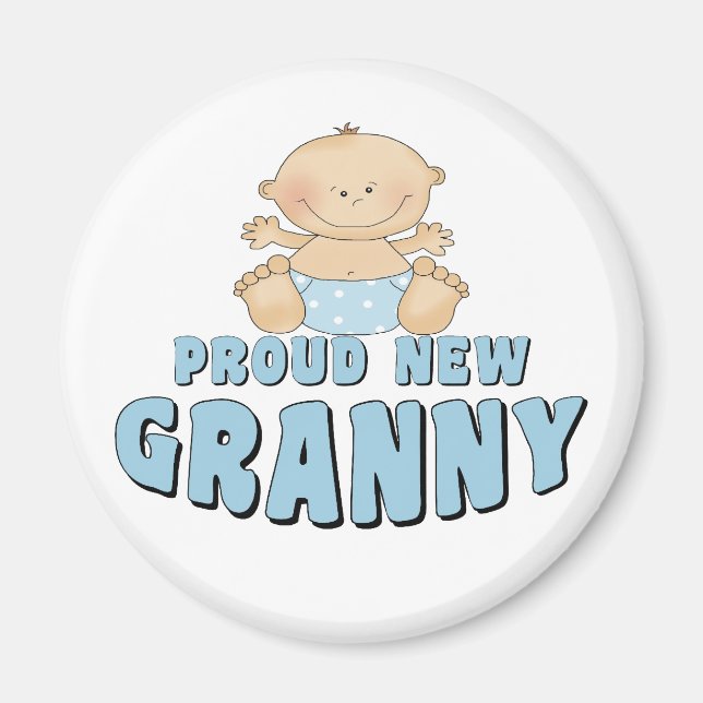 PROUD NEW Granny T - Shirt Magnet (Vorne)