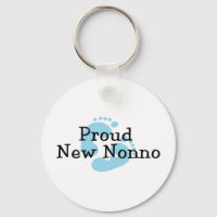 Proud New Nonno Baby Boy Footprints