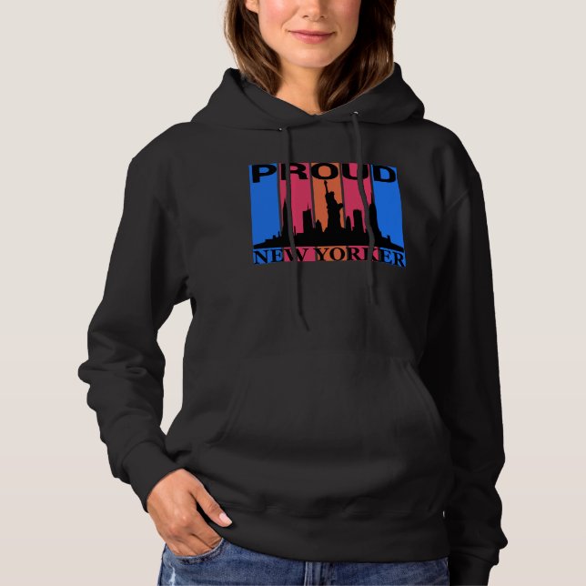 Proud New Yorker - New York Lover Hoodie (Vorderseite)