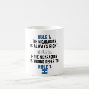 Proud Nicaraguan Roots Nicaragua Flag Nicaragua Kaffeetasse