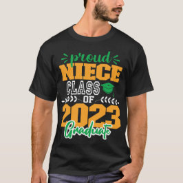 Proud NIECE einer Klasse des MODERNEN SCRIPT GRAD  T-Shirt