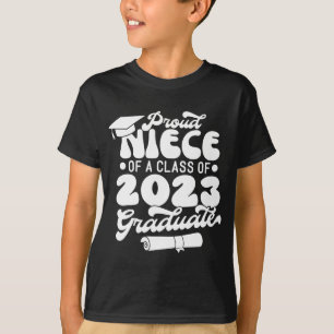 Proud NIECE einer Klasse von 2023 Graduate Retro T-Shirt
