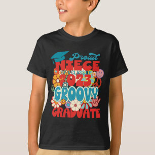 Proud NIECE einer Klasse von 2023 Graduate Retro T-Shirt