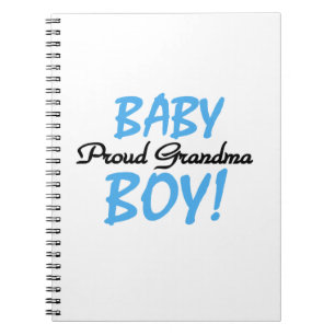 Proud Oma Baby Boy Geschenke Notizblock