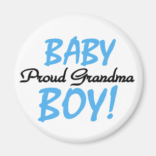Proud Oma Baby Boy T Shirts und Geschenke Magnet