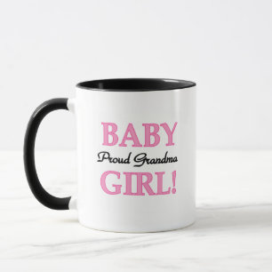 Proud Oma Baby Girl Tshirts und Geschenke Tasse