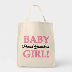 Proud Oma Baby Girl Tshirts und Geschenke Tragetasche