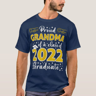 Proud Oma einer Klasse von 2022 Graduate Senior G T-Shirt