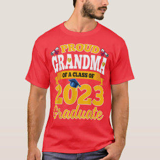 Proud Oma einer Klasse von 2023 Hochschulabsolvent T-Shirt