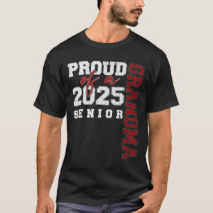 Proud Oma eines Cl of 2025 Senior Abschluss 25 T-Shirt