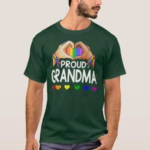 Proud Oma LGBT Flag Gay Lesbian Pride Parades T-Shirt
