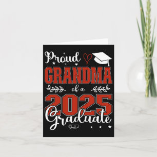 Proud-Oma mit einem CL-Abschluss von 2025 für Grad Karte