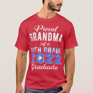 Proud Oma of 2022 10th Grade Graduate Family H T-Shirt