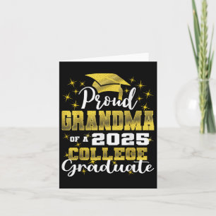 Proud Oma of 2025 Uni Graduate Family 24 G Karte