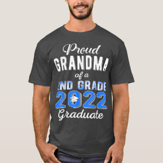 Proud Oma of 2nd Grade Graduate 2022 Family Gr T-Shirt