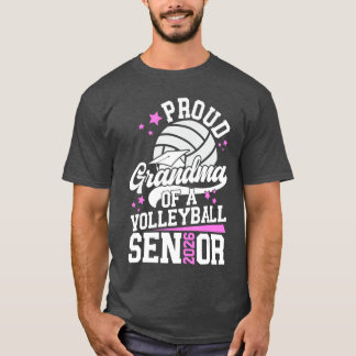 Proud Oma of A Volleyball Senior Oma 2026 T-Shirt
