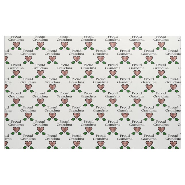 Proud Oma Stoff (Fat Quarter (45,7 x 55,9 cm))