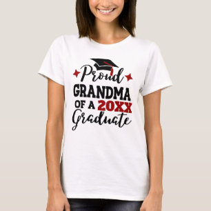Proud Oma von 2022 Absolvent schwarzen roten Tasse T-Shirt