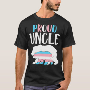 Proud Onkel Bear Transgender Day of Visibility LGB T-Shirt