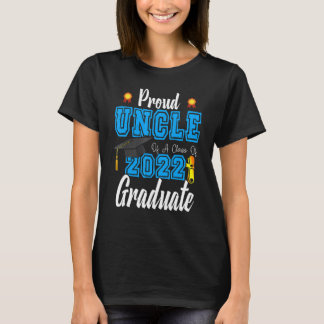 Proud Onkel einer Klasse von 2022 Hochschulabsolve T-Shirt