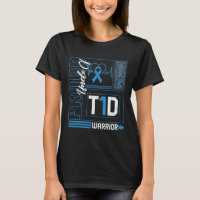 Proud Onkel T1d Warrior Ribbon Diabetes Awarene